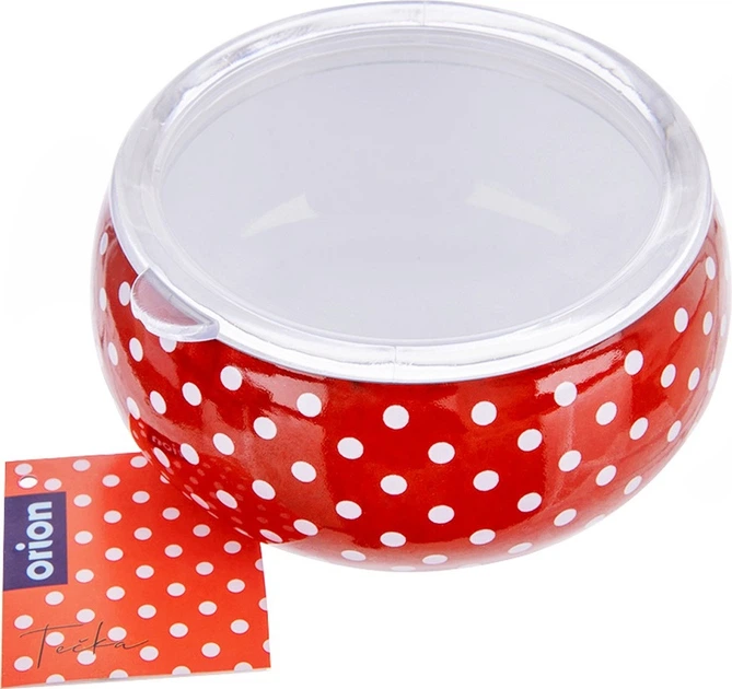 Miska Orion Tecka emaliowana Czerwona 1 l (8592381217518) - obraz 4