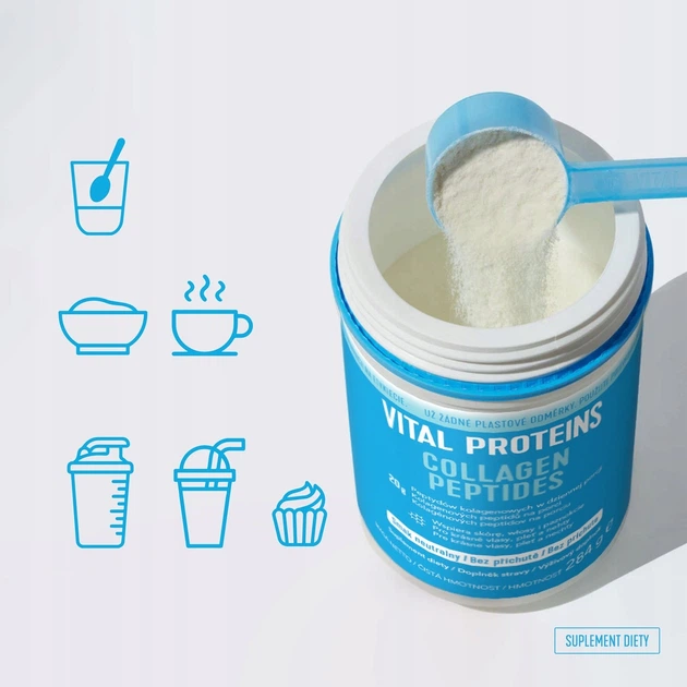 Дієтична добавка Vital Proteins Collagen Peptides 284 г (8445291269965) - зображення 3