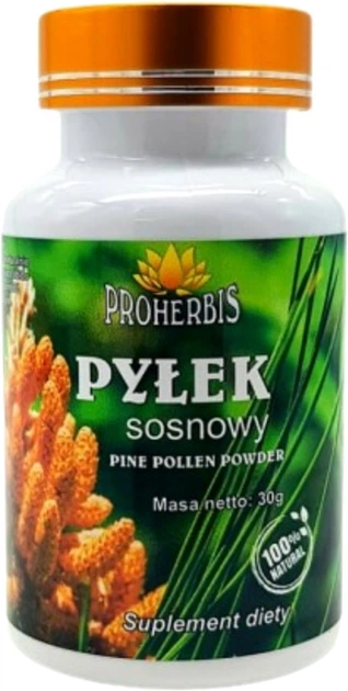 Suplement diety Proherbis Pyłek Sosnowy dla mężczyzn 30 g (5902687152629) - obraz 1