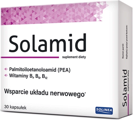 Дієтична добавка Solinea Solamid 30 капсул (5907572580501) - зображення 1