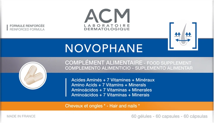 Дієтична добавка ACM Laboratoire Novophane 60 капсул (3760095254463) - зображення 1