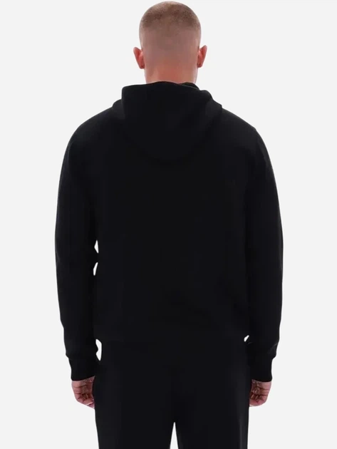 Bluza męska rozpinana streetwear z kapturem Reebok Colton Small Logo Zi 100240560 2XL Czarna (1200175332695) - obraz 2