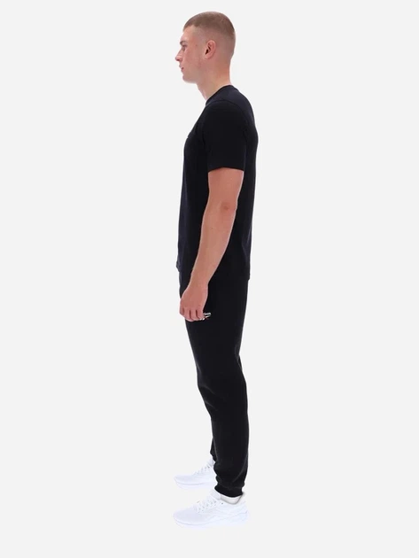 Футболка бавовняна довга чоловіча Reebok Bruno Big Logo Crew Neck Ss 100240887 2XL Чорна (1200175735526) - зображення 3