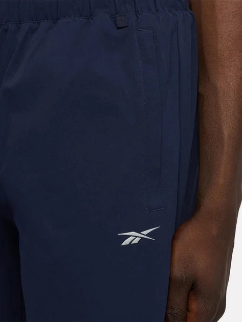 Spodnie sportowe męskie Reebok Desmond Slim Leg Training J 100242075 2XL Granatowe (1200179007872) - obraz 4