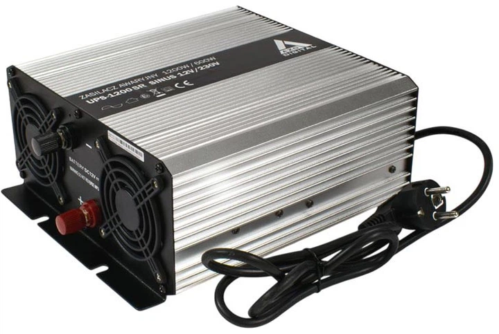 UPS AZO Digital Sinus UPS-1200SR 1200W + AKU 100Ah 12V LiFePO4 BMS (AZO00D1374) - obraz 2