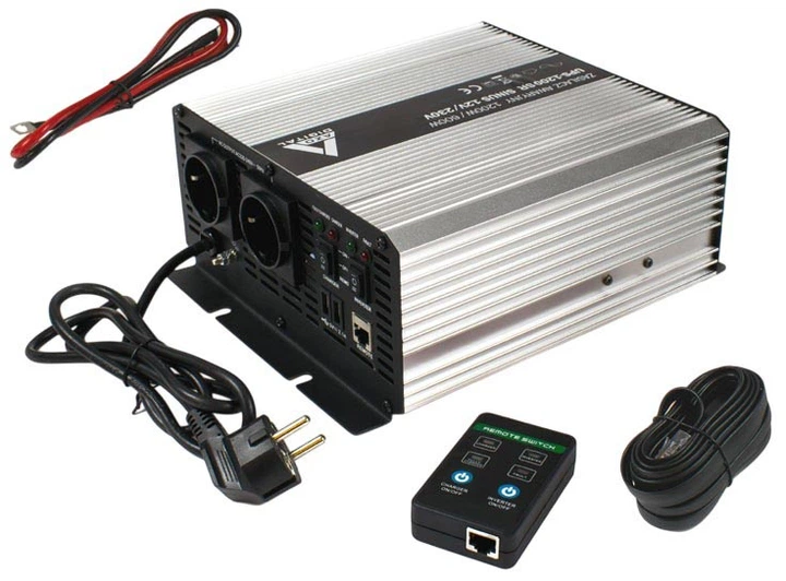 UPS AZO Digital Sinus UPS-1200SR 1200W + AKU 100Ah 12V LiFePO4 BMS (AZO00D1374) - obraz 4