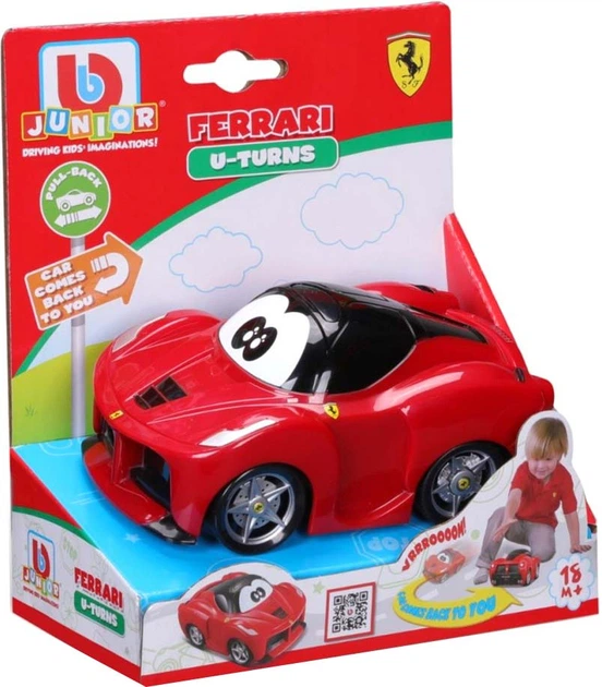 Auto Bburago Junior La Ferrari U-turns Czerwone BBJ85303 (4893998853033) - obraz 2