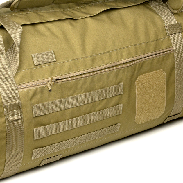 Сумка-рюкзак (армійський баул) Dozen Military Transport Bag (100 л) "Coyote" (40*40*80 см) - зображення 6