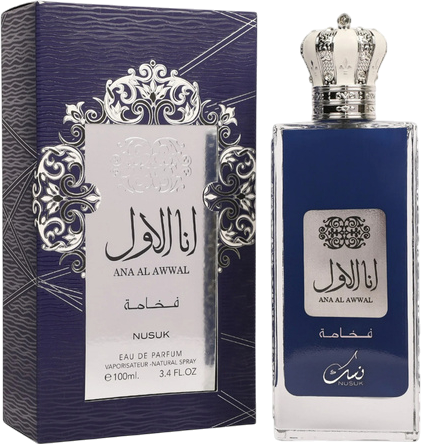 Woda perfumowana męska Nusuk Ana Al Awwal Blue 100 ml (6291108739334) - obraz 1