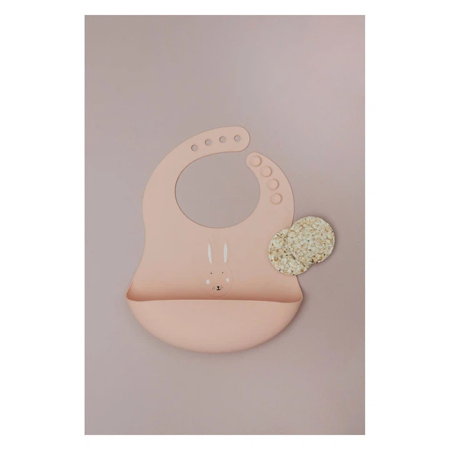 Слинявчик із застібкою Trixie силіконовий Рожевий 2 шт 2610311 (5400858966445) - зображення 3