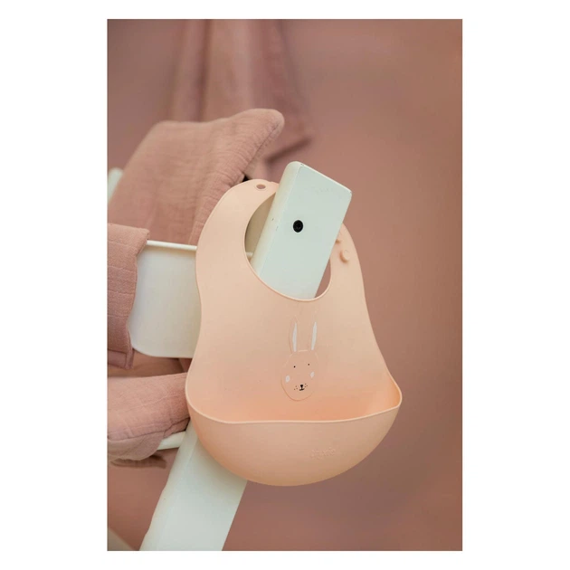 Слинявчик із застібкою Trixie силіконовий Рожевий 2 шт 2610311 (5400858966445) - зображення 4