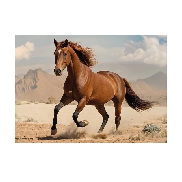 Пазлы Interdruk Wild Horses №2 "Дикий конь" 48х67 см 1000 шт (384973) - изображение 2