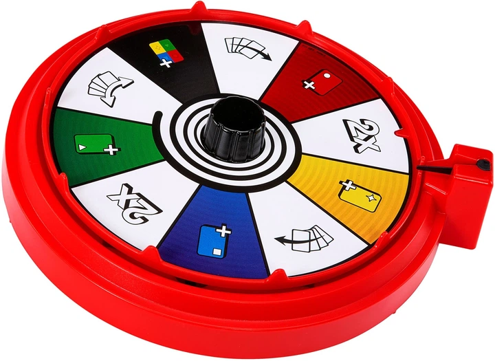 Gra karciana Mattel Uno Spin Rodzinna (JGR00/5) (194735320271) - obraz 3