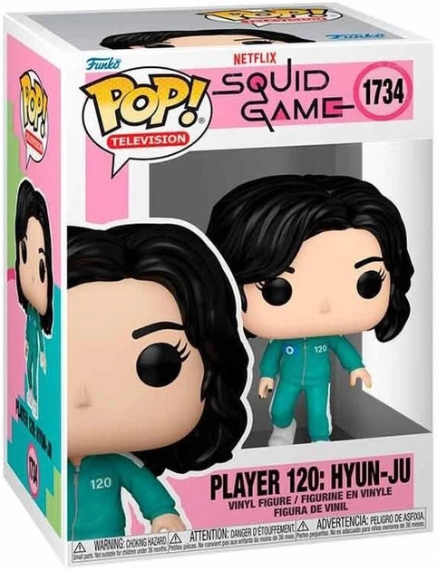 Figurka Funko POP! Squid Game Player 120: Cho Hyun-ju 10 cm 79732 (889698797320) - obraz 1