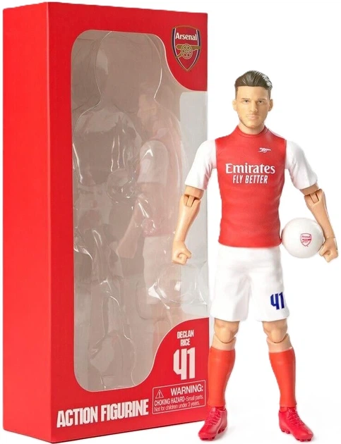 Figurka Banbo Toys Sport Declan Rice Arsenal 20 cm (8436624380082) - obraz 1