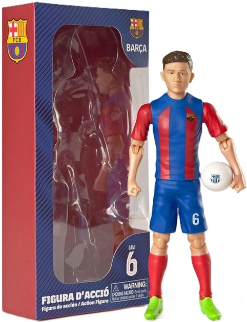 Figurka Banbo Toys Sport Gavi FC Barcelona 20 cm (8436624380242) - obraz 1