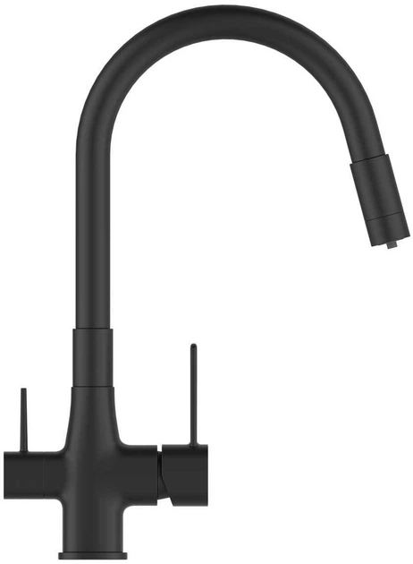 Кухонний змішувач Invena Glamour BZ-02-F04-V - зображення 2