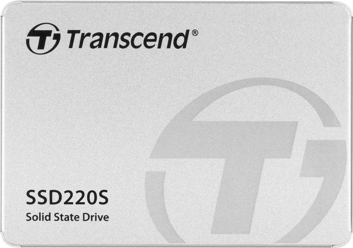 Dysk SSD Transcend SSD220S 480GB 2.5" SATAIII 3D NAND TLC (TS480GSSD220S) - obraz 1
