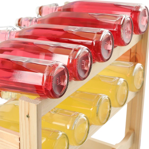 Дерев’яна підставка для вина Kadax Carpi 54 x 25 см(5903699484630) - зображення 9