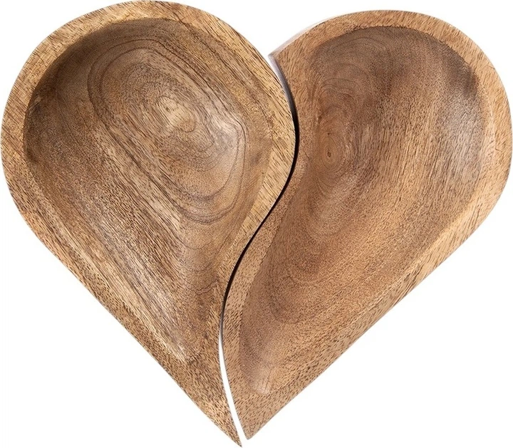 Zestaw talerzy do serwowania Orion Mango drewnianych 30.5 x 3.5 x 27 cm 2 szt (8592381220181) - obraz 2