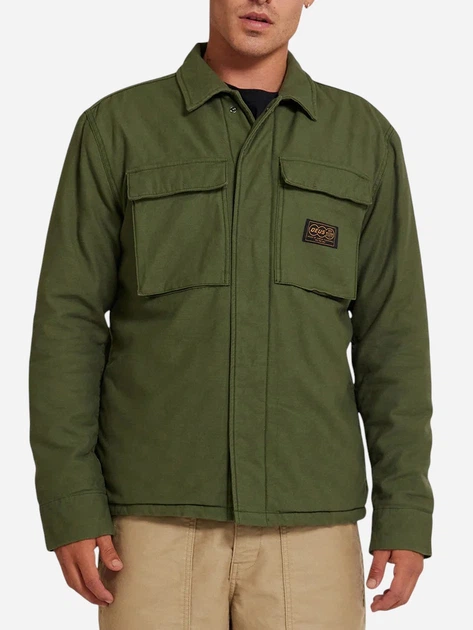 Kurtka przejściowa męska bez kaptura Deus Ex Machina DMF245610-PIN M Zielona - obraz 1