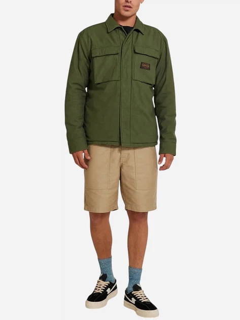 Kurtka przejściowa męska bez kaptura Deus Ex Machina DMF245610-PIN L Zielona - obraz 3