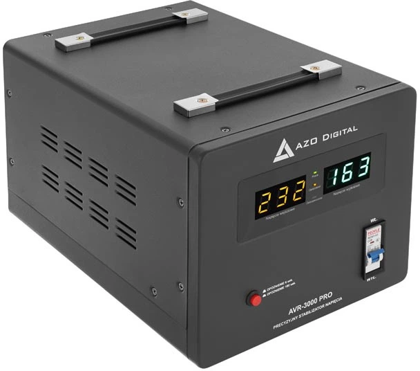 Stabilizator napięcia AZO Digital AVR-3000 PRO 3000VA / 1800W (AZO00D1325) - obraz 5