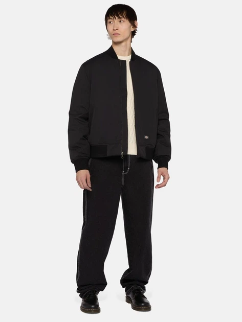 Kurtka bomberka męska zimowa Dickies DK0A4Z4MBLK1 S Czarna - obraz 3