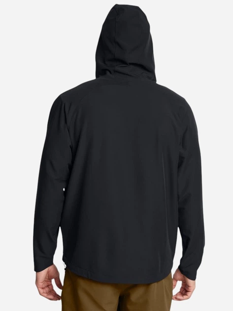 Спортивна вітровка чоловіча Under Armour 77-1389354-0001 L Чорна (800070331158) - зображення 2