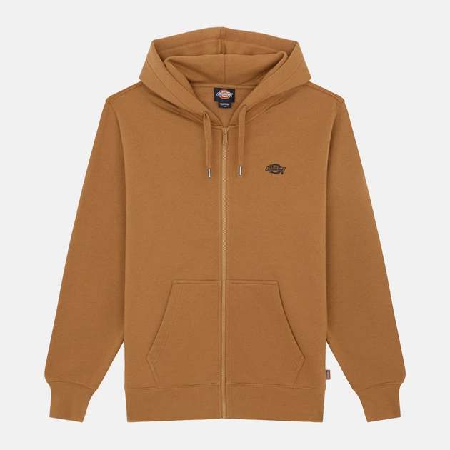 Bluza męska rozpinana streetwear z kapturem Dickies DK0A4YQA0BD1 XL Brązowa - obraz 3