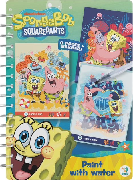 Водные раскраски DoDo SpongeBob (4823115912398) - изображение 3