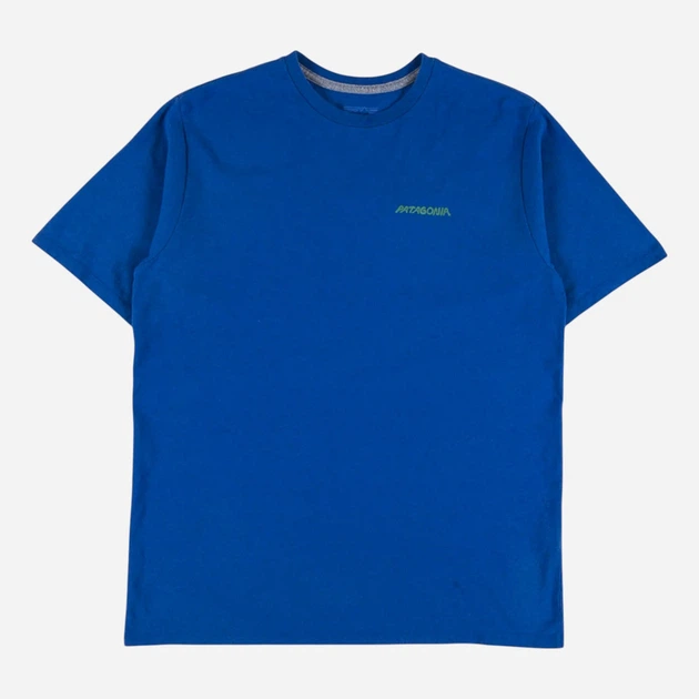 Koszulka męska z nadrukiem Patagonia 37718-ENLB M Niebieska - obraz 1