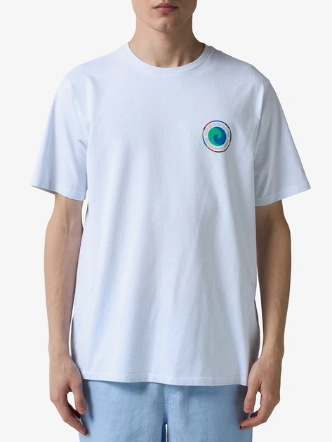 Koszulka męska z nadrukiem Patagonia 37768-WHI L Biała - obraz 1