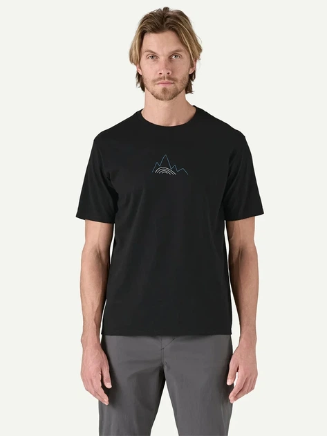 Футболка довга чоловіча Patagonia 37803-BLK M Чорна (800070345391) - зображення 1