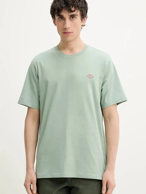 Футболка довга бавовняна чоловіча Dickies DK0A4XDBK361 M М'ятна (800070339960) - зображення 1
