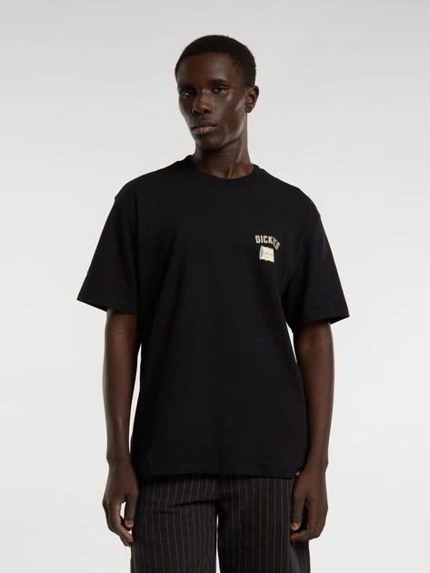 Koszulka męska bawełniana Dickies DK0A4Z8TBLK1 M Czarna - obraz 1