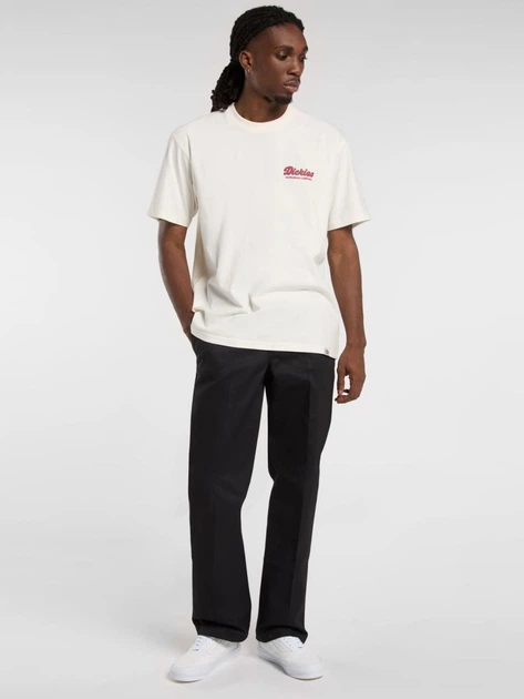Футболка довга бавовняна чоловіча Dickies DK0A4Z8ZC481 S Молочна (800070340091) - зображення 3