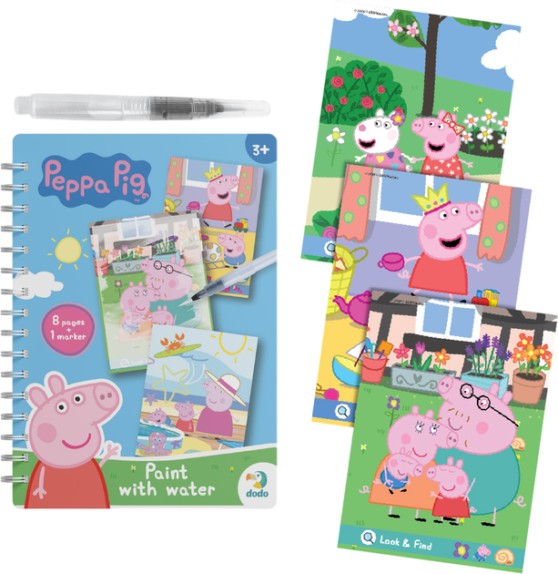 Водные раскраски DoDo Peppa Pig (4823115912374) - изображение 2