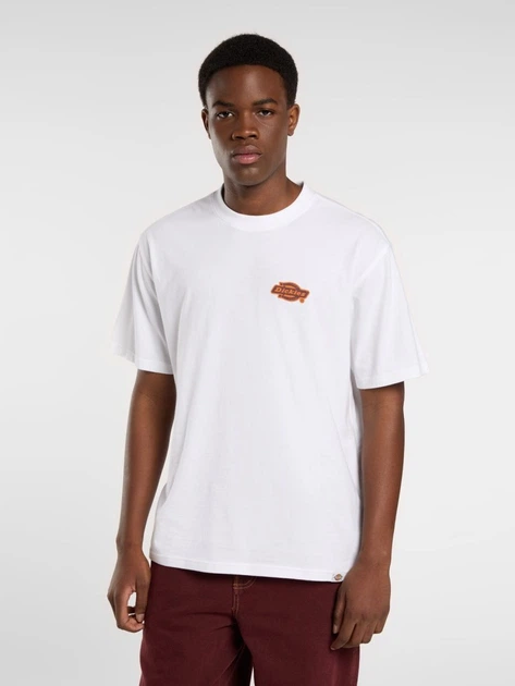 Koszulka męska bawełniana Dickies DK0A87QQ0WH1 M Biała - obraz 1