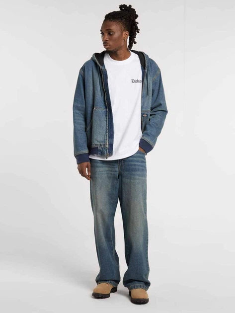 Koszulka męska bawełniana Dickies DK0A87QX0WH1 M Biała - obraz 3