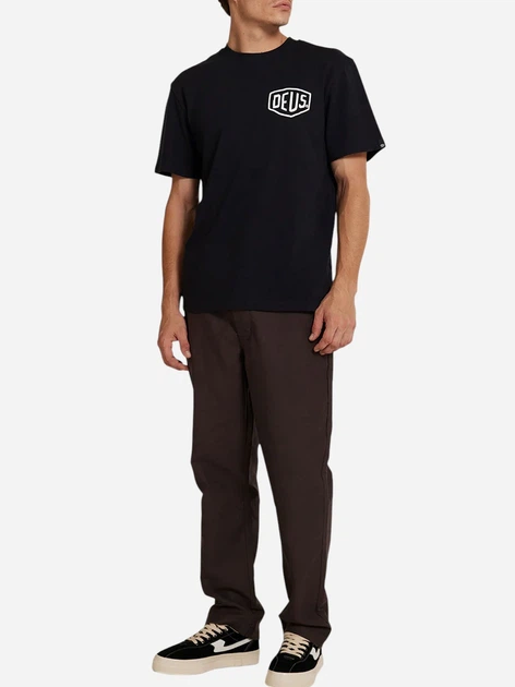 Koszulka męska bawełniana Deus Ex Machina DMF241747D-BLK S Czarna - obraz 3