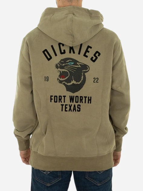 Bluza męska z kapturem kangurka Dickies DK0A87CI0IP1 XL Khaki - obraz 2