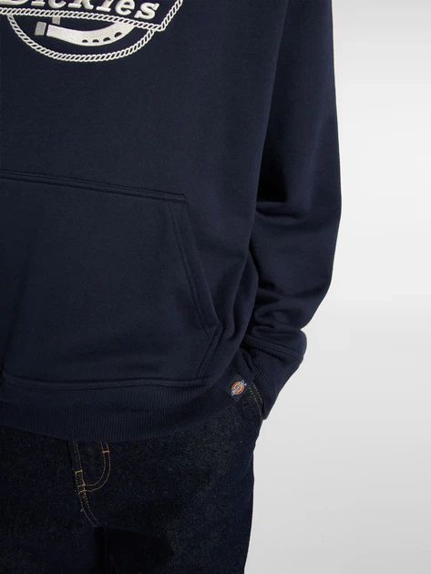 Bluza męska z kapturem kangurka Dickies DK0A88L4L181 M Granatowa - obraz 5