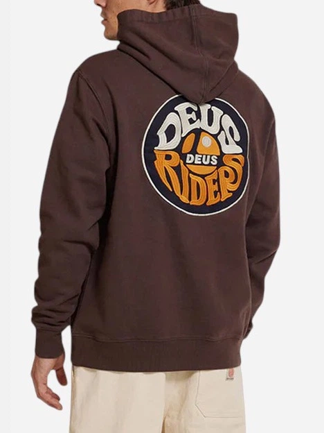 Худі чоловіче Deus Ex Machina DMF248549-CBR M Коричневе (800070331722) - зображення 2