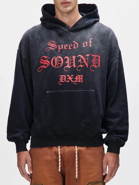 Bluza męska z kapturem kangurka Deus Ex Machina DUF251336-ATH XL Grafitowa - obraz 1