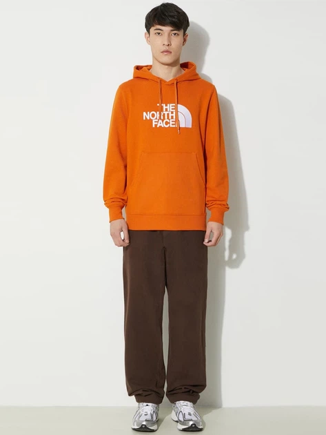 Bluza męska z kapturem The North Face M Light Drew Peak NF00A0TEPCO1 L Pomarańczowa (800070321438) - obraz 3