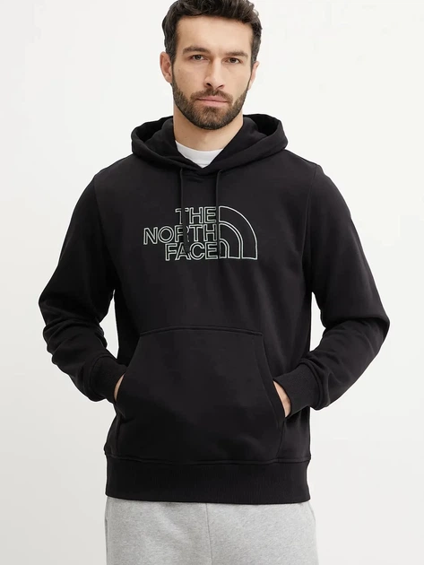 Bluza męska z kapturem kangurka The North Face NF0A8C1BASW1 S Czarna - obraz 1