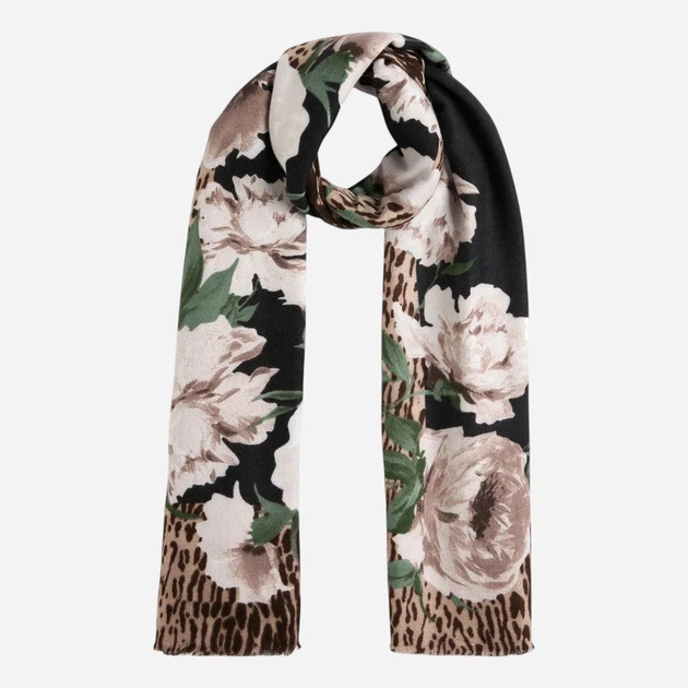 Szal damski Liu Jo 2F5077T0300-22222 One Size Czarny - obraz 1