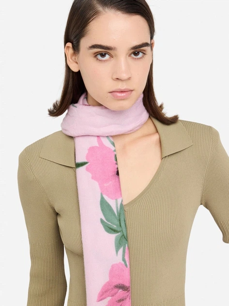 Палантин жіночий Liu Jo 2F5077T0300-43204 One Size Рожевий (800070345638) - зображення 2