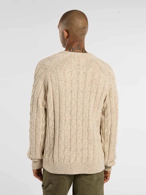 Sweter męski z bawełny Dickies DK0A87ORL171 S Beżowy - obraz 2